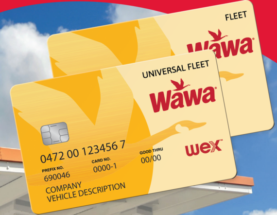 Wawa Fleet Fuel Cards Stacked