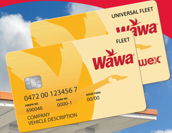 Wawa Fleet Fuel Cards Stacked
